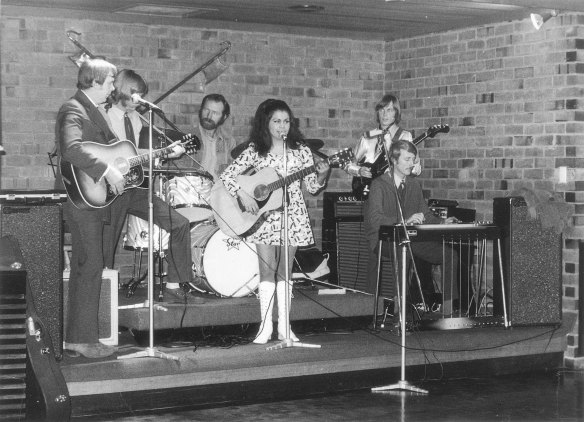 Goori Knox’s grandmother, Auriel Andrew, performing in 1971. 