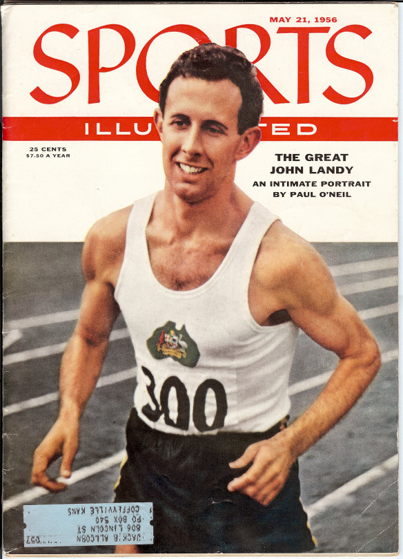 John Landy, profiled in an early edition of Sports Illustrated.