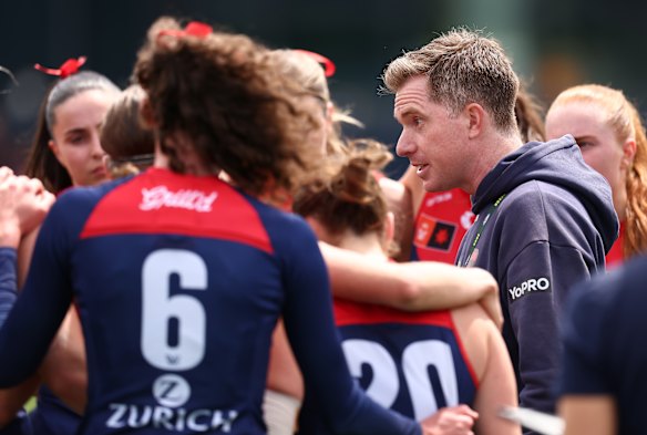 Another chance: Demons coach Mick Stinear.