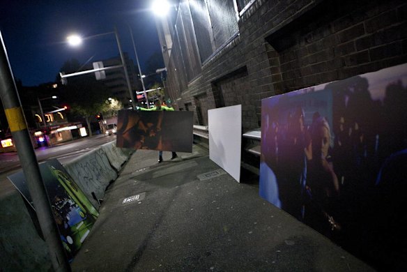 The photos capture daily life in Sydney.