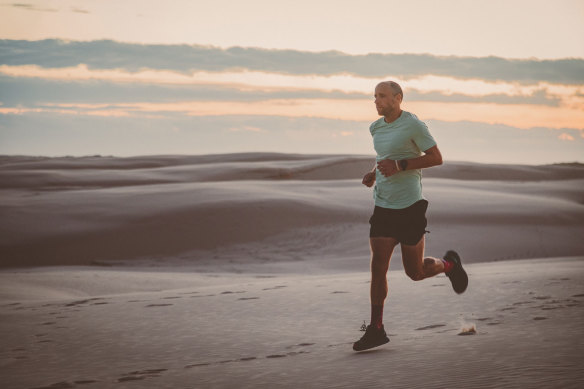 Tim Franklin is on a mission to be the fastest person to run around the world.
