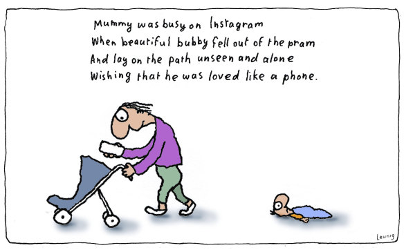 The Leunig cartoon under discussion.