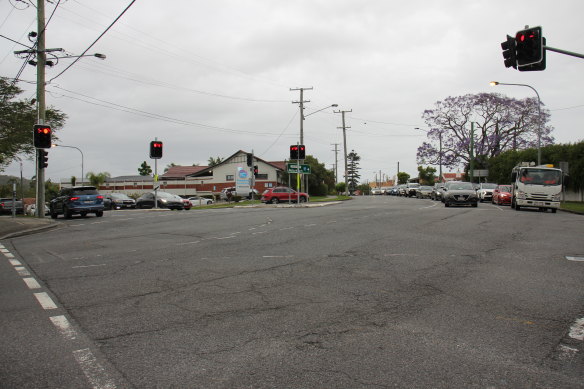 The Cavendish Road and Chatsworth Road intersection, which had more injuries than any other during the period. 