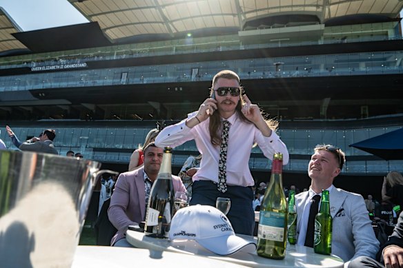 The crowd at Everest Day, Royal Randwick Racecourse.