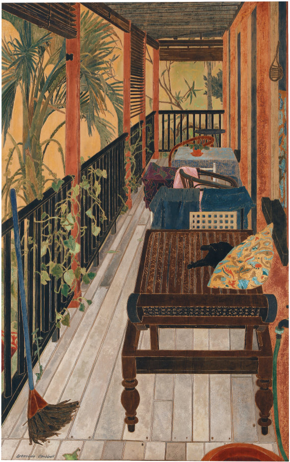 Cressida Campbell’s The Verandah from 1987 sold for $515,455.