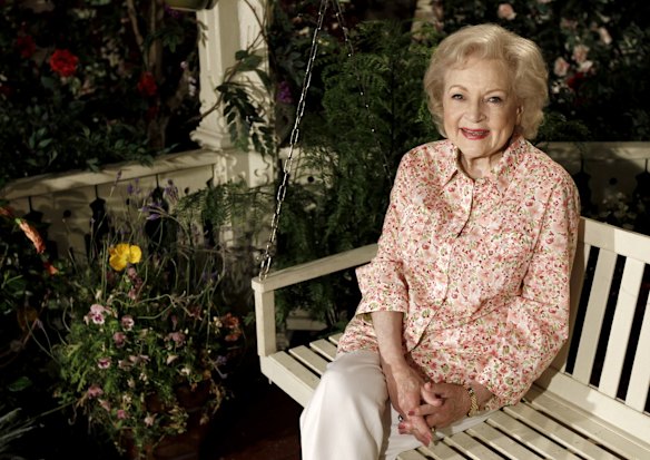 Actress Betty White poses for a portrait in Los Angeles on June 9, 2010. 