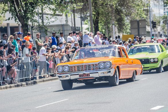 The annual Street Machine Summernats City Cruise is the once a year spectacle that stops the nation’s capital, as hundreds of glistening automotive masterpieces rumble down Northbourne Avenue to the delight of thousands of onlookers.