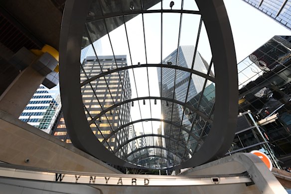 The start of the Wynyard Walk.