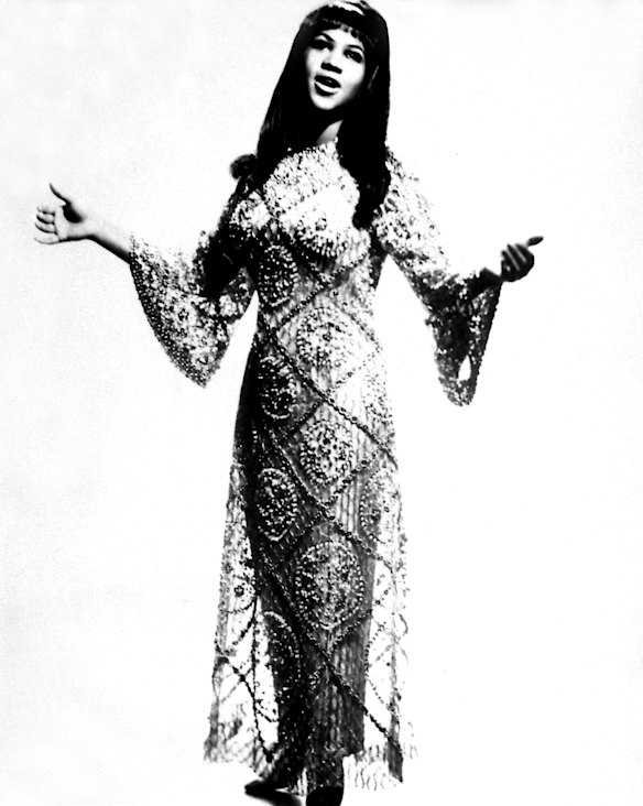 Singer Aretha Franklin 