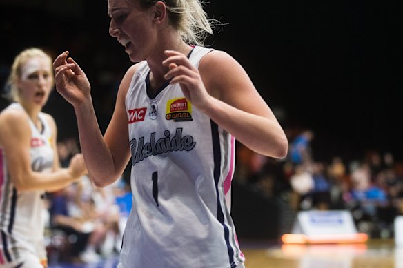 Adelaide's Lauren Nicholson. 