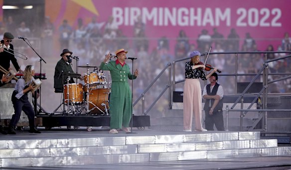 Dexys Midnight Runners perform.