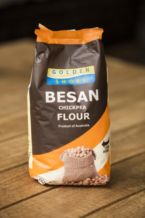 Essential: Silvia Colloca uses Golden Shore Besan Chickpea Flour for flatbreads.