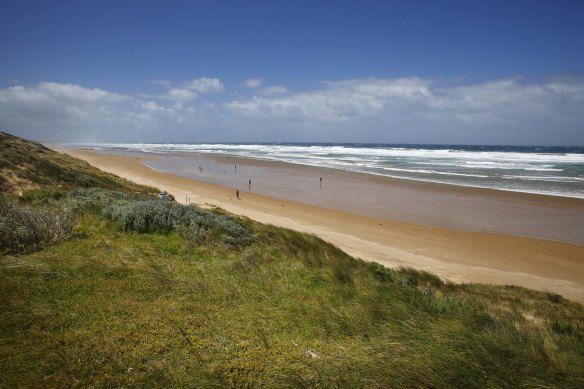 Venus Bay beach is a popular holiday spot.