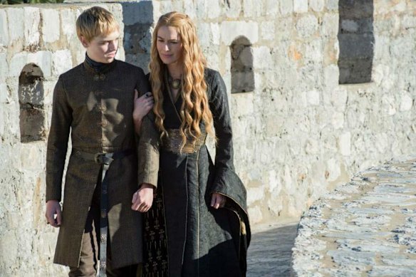 <i>Game of Thrones</i> season 5: Tommen and Cersei.