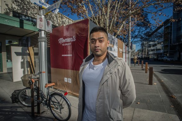 Gus's Cafe in Canberra's CBD will open as a refurbished Gus' place. Co -owner Fish Zafar says it is two months away from re-opening. 