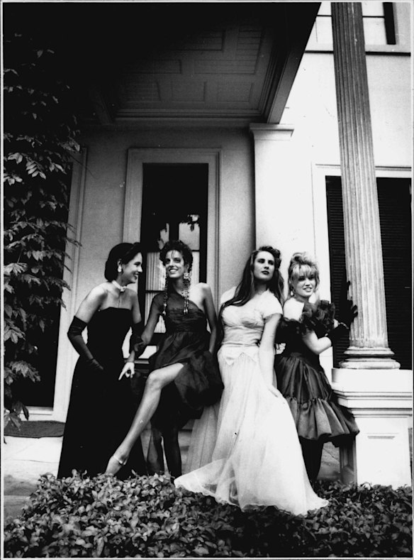 Sydney's school-leavers can get down to some serious partying, dressed for their school formal, 1989.
