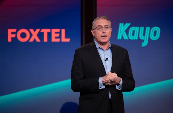 Foxtel chief executive Patrick Delany.