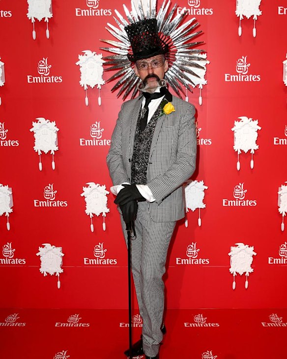 Richard Nylon poses at the Emirates Marquee on Melbourne Cup Day at Flemington Racecourse on November 4, 2014 in Melbourne, Australia.