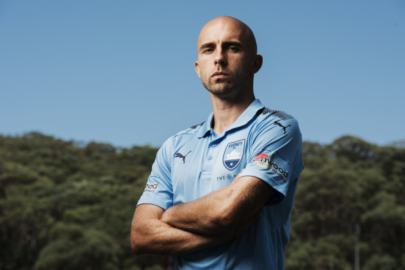 Entertainer: Adrian Mierzejewski has been a hit with Sydney FC supporters.