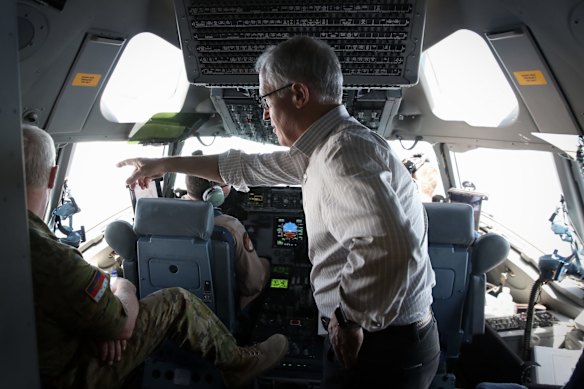 Flying into Baghdad, Iraq on Sunday.