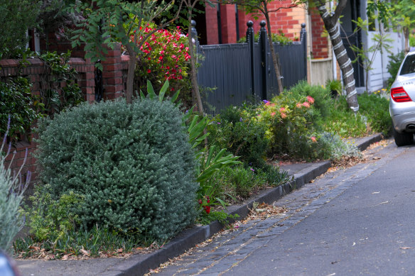 One greened-up street in South Melbourne.