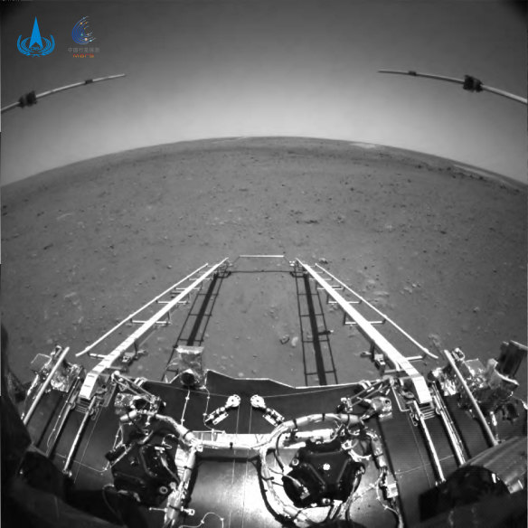 China landed a spacecraft on Mars for the first time this week, a technically challenging feat more difficult than a moon landing.