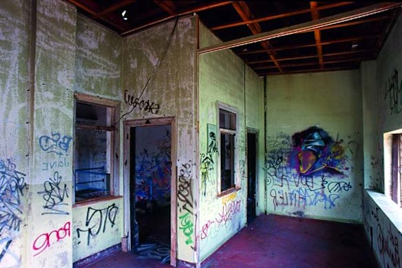 Before its restoration, the Powerhouse housed unofficial art exhibits.