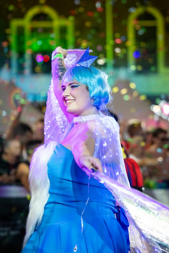 It was a night of colour and sparkle.