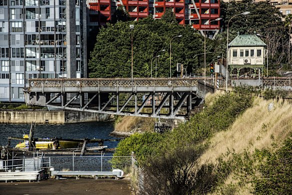 An old bridge near White Bay.