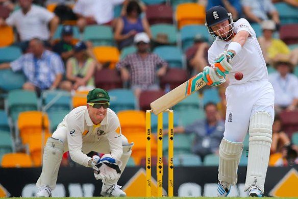 Ian Bell in action at the crease.