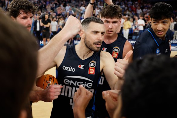 Main man: Melbourne United skipper Chris Goulding has been the heartbeat of the franchise for a decade.