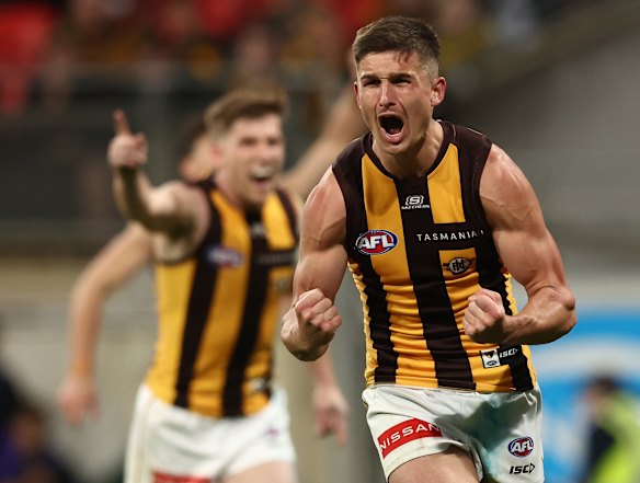 The Butler did it: Young gun Sam Butler has thrived during the Hawks’ September run.