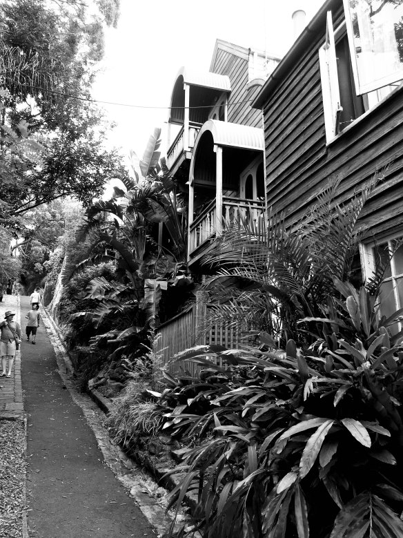 Narrow street, Balmain.