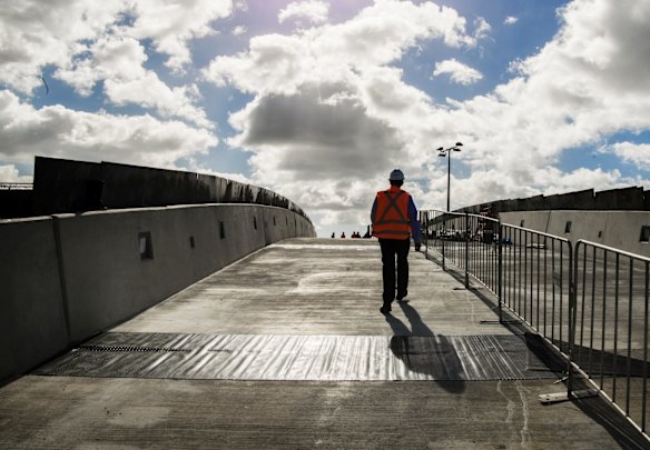 Sydney Yard Access Bridge.