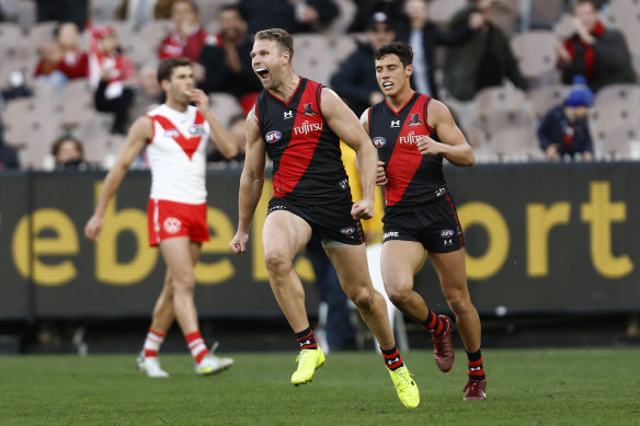 Jake Stringer booted two final-term goals in the win over the Swans but was overlooked for even one AFLCA vote.