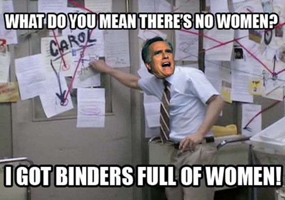 A #bindersfullofwomen image from bindersfullofwomen.tumblr.com.