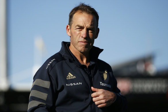 Alastair Clarkson is contracted to coach Hawthorn in 2022. 