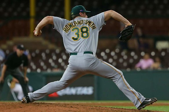 Aussie pitcher Ryan Rowkand-Smith.