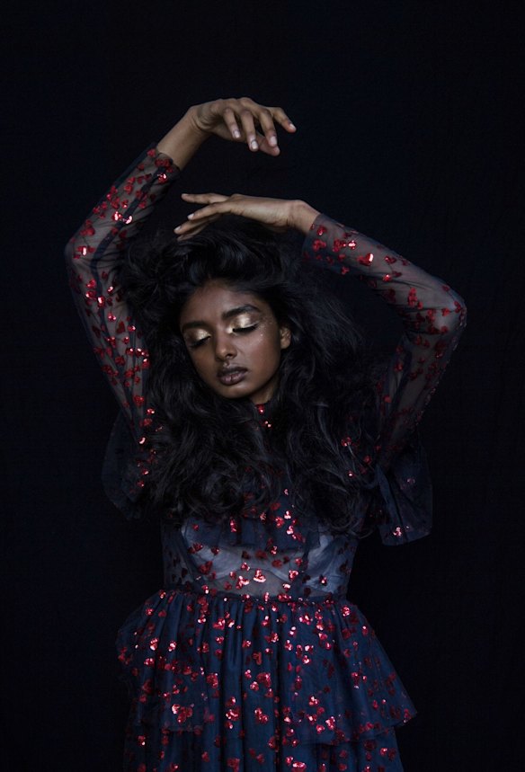 Photo of IMG model Sandali Jayasinghe for the launch of Sydney Fashion Week.
Hair + Makeup courtesy of MBFWA's official partners - Scott Sheehy for Toni&guy Australia and Ashley Wells for Napoleon Perdis. 
Art Director: Mags King