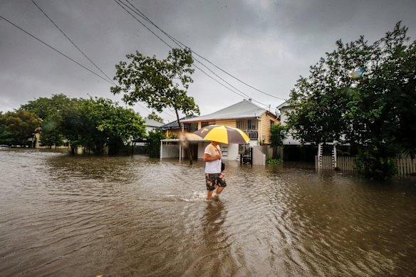 Flash flooding in Windsor.