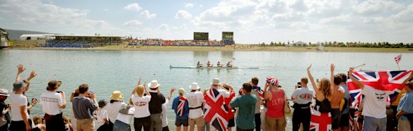 Men's coxless four final was won by Great Britain. 