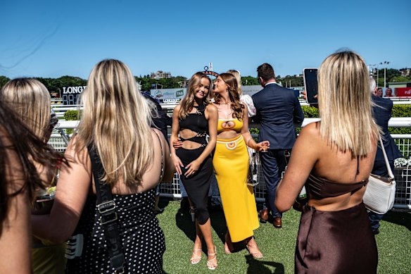 The crowd at Everest Day, Royal Randwick Racecourse.