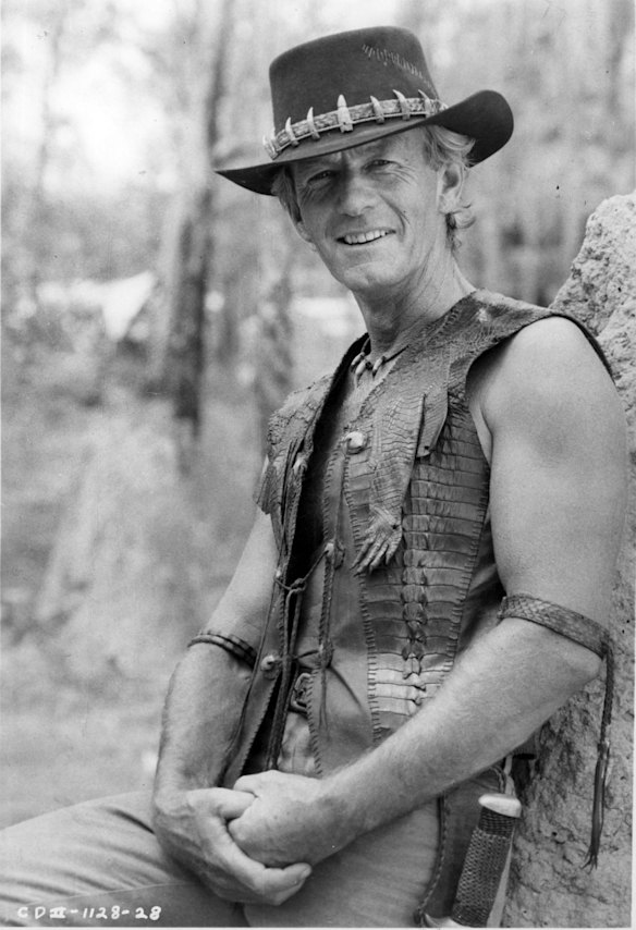 Box office smash: Paul Hogan in Crocodile Dundee II beat all comers.
