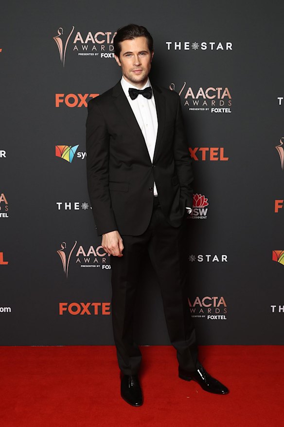 David Berry arrives ahead of the 2020 AACTA Awards.