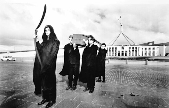 Flashback Friday: Protests in Canberra