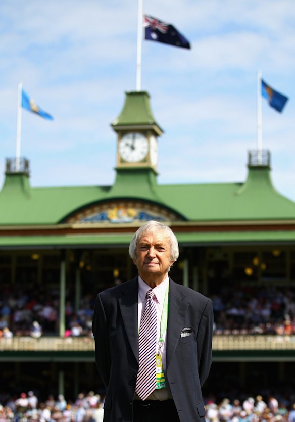 More traditionally attired at his beloved SCG in 2013.