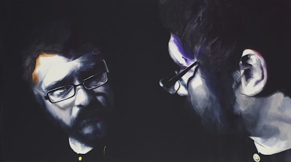 Nigel Milsom, 'Judo house part 8 (a perfect light)', oil on linen, 70 x 124 cm, © the artist
