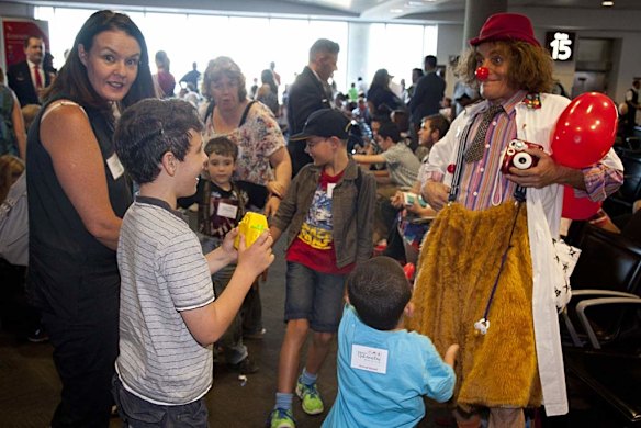 Kalparrin kids get sky high on charity flight