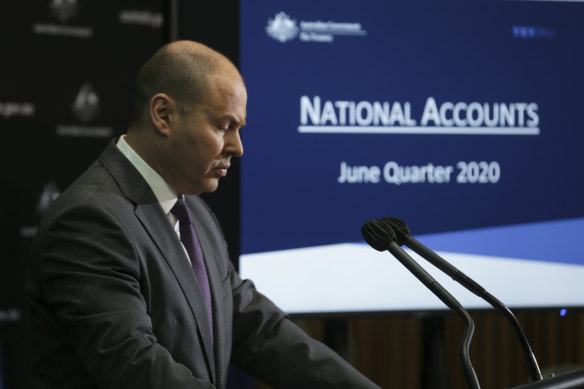 Treasurer Josh Frydenberg says the government will focus on redtape reduction, tax relief and industrial relations reform to grow the economy out of its deepest recession since the 1930s.
