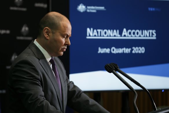 Treasurer Josh Frydenberg says the government will focus on redtape reduction, tax relief and industrial relations reform to grow the economy out of its deepest recession since the 1930s.